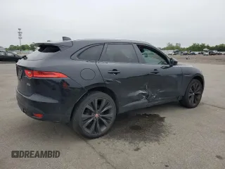2019 Jaguar F-Pace 30t Portfolio z VIN SADCN2GX7KA365936, wystawiony jako Copart lot #58727155 z przebiegiem 71 697 mil mil oraz Szkoda całkowita • Salvage title. Historia ofert i sprzedaży dostępna na DreamBid. Obrazek 3.