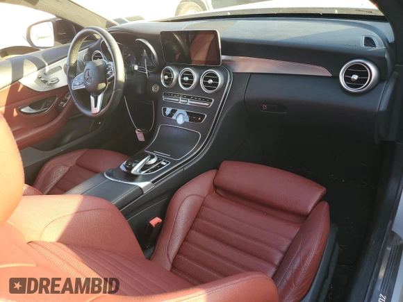 2019 Mercedes-Benz C 300 with VIN WDDWJ8EB9KF832958, listed as a Copart auction lot 74913334 with 55,500 mi miles and Salvage Title. Bid and sale history available at DreamBid. Image 8.