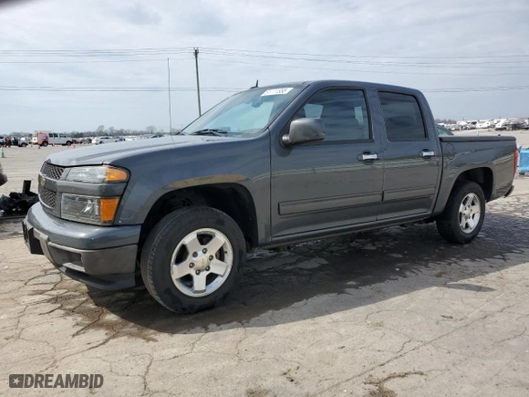 2012 Chevrolet Colorado LT w/1LT with VIN 1GCDSCF90C8133639, listed as a Copart auction lot 51111855 with 161,026 mi miles and Salvage Title. Bid and sale history available at carsss.com. Image 1.