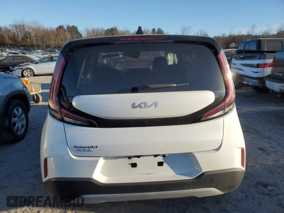 2023 Kia Soul LX with VIN KNDJ23AU9P7873460, listed as a Copart auction lot 84248574 with 20,335 mi miles and Salvage Title. Bid and sale history available at DreamBid. Image 6.