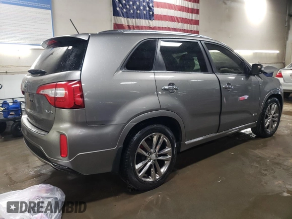 2015 Kia Sorento SX Limited with VIN 5XYKWDA73FG630463, listed as a Copart auction lot 51825975 with 103,297 mi miles and Salvage Title. Bid and sale history available at carsss.com. Image 3.