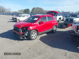 2016 Chevrolet Trax LT with VIN KL7CJLSB5GB592016, listed as a IAAI auction lot 41796459 with 112,131 mi miles. Bid and sale history available at carsss.com. Image 2.