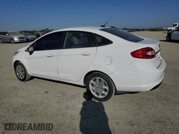 2013 Ford Fiesta S with VIN 3FADP4AJ3DM111257, listed as a Copart auction lot 73243404 with 43,209 mi miles and Clean title. Bid and sale history available at DreamBid. Image 2.