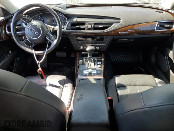 2015 Audi A7 3.0 Prestige with VIN WAU2GAFC0FN006160, listed as a Copart auction lot 72599223 with 88,753 mi miles and Salvage Title. Bid and sale history available at carsss.com. Image 8.