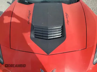2015 Chevrolet Corvette Z51 1LT with VIN 1G1YH2D73F5100421, listed as a Copart auction lot 80197904 with 0 mi miles and Salvage Title. Bid and sale history available at carsss.com. Image 11.