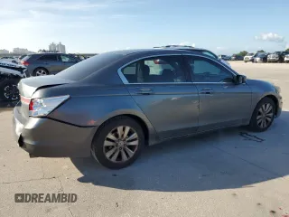 2012 Honda Accord EX with VIN 1HGCP2F7XCA010592, listed as a Copart auction lot 64539515 with 284,296 mi miles and Salvage title. Bid and sale history available at DreamBid. Image 3.