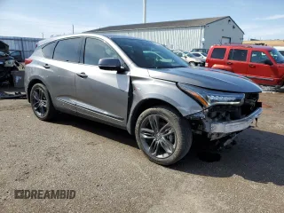 2023 Acura RDX w/A-Spec Package with VIN 5J8TC2H65PL803907, listed as a Copart auction lot 50797325 with 50,963 mi miles and Salvage title. Bid and sale history available at DreamBid. Image 4.