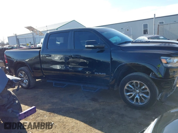 2022 Ram 1500 Laramie with VIN 1C6SRFRT7NN180979, listed as a IAAI auction lot 41824340 with 32,446 mi miles and . Bid and sale history available at DreamBid. Image 13.