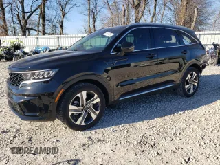2023 Kia Sorento EX with VIN KNDRHDLG2P5213335, listed as a Copart auction lot 42927654 with 3,218 mi miles and Salvage title. Bid and sale history available at DreamBid. Image 1.