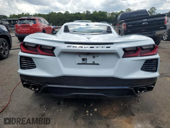 2021 Chevrolet Corvette 2LT with VIN 1G1YB2D43M5112704, listed as a Copart auction lot 61241414 with 23,159 mi miles and Salvage Title. Bid and sale history available at carsss.com. Image 6.