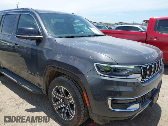 2024 Jeep Wagoneer Series II с VIN 1C4SJRBP2RS177770, выставлен на аукционе IAAI как лот 42448555 с пробегом 22 053 миль миль и . История ставок и продаж доступна на DreamBid. Изображение 1.