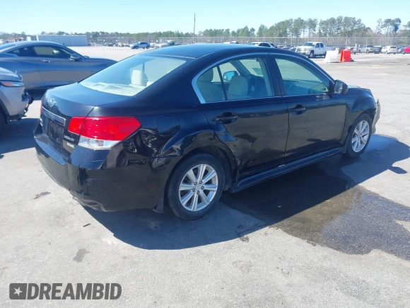 2010 Subaru Legacy Premium All-Weather Anniversary with VIN 4S3BMBH69A3230928, listed as a IAAI auction lot 41727871 with 211,597 mi miles and . Bid and sale history available at DreamBid. Image 4.