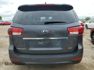 2016 Kia Sedona SX with VIN KNDMC5C19G6138038, listed as a Copart auction lot 61634964 with 0 mi miles and Clean Title. Bid and sale history available at carsss.com. Image 6.