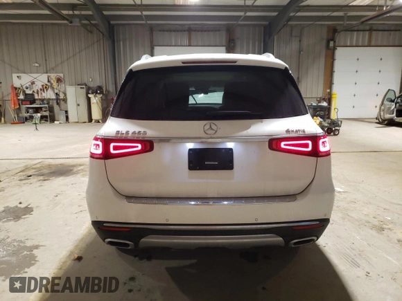 2022 Mercedes-Benz GLS with VIN 4JGFF5KE3NA743019, listed as a Copart auction lot 71826362 with 7,993 mi miles. Bid and sale history available at carsss.com. Image 6.