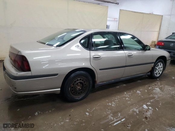 2003 Chevrolet Impala with VIN 2G1WF52E539291564, listed as a Copart auction lot 45699155 with 198,401 mi miles and Clean Title. Bid and sale history available at carsss.com. Image 3.