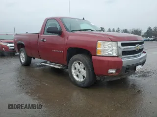 2007 Chevrolet Silverado 1500 1LT with VIN 1GCEK140X7E518890, listed as a Copart auction lot 47069965 with 153,388 mi miles and Clean Title. Bid and sale history available at DreamBid. Image 4.