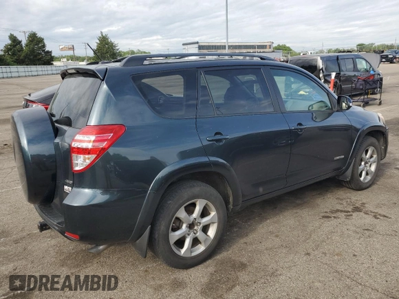 2010 Toyota RAV4 Limited with VIN 2T3DK4DV1AW028637, listed as a Copart auction lot 57442965 with 291,472 mi miles and Salvage title. Bid and sale history available at DreamBid. Image 3.