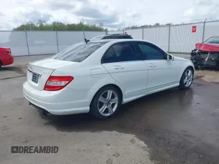 2011 Mercedes-Benz C 300 Sport with VIN WDDGF8BB5BR151334, listed as a IAAI auction lot 42083586 with 184,963 mi miles and . Bid and sale history available at DreamBid. Image 4.