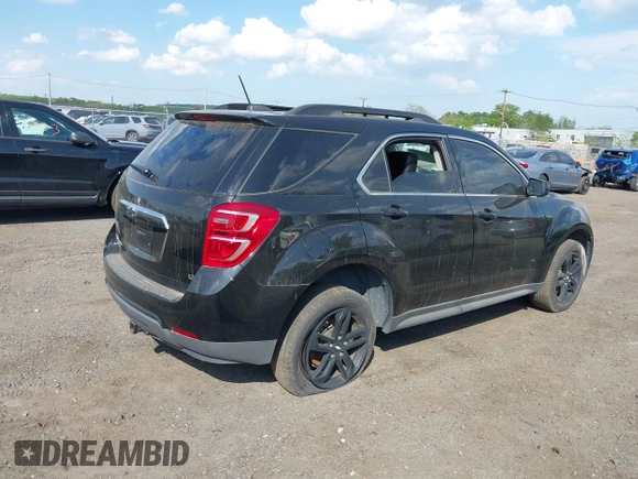 2017 Chevrolet Equinox LT with VIN 2GNFLFEK6H6196423, listed as a IAAI auction lot 42157284 with 155,064 mi miles. Bid and sale history available at carsss.com. Image 4.