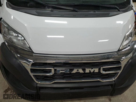2023 Ram ProMaster Cargo with VIN 3C6LRVVGXPE551194, listed as a Copart auction lot 88544435 with Not Provided miles and Salvage Title. Bid and sale history available at DreamBid. Image 11.