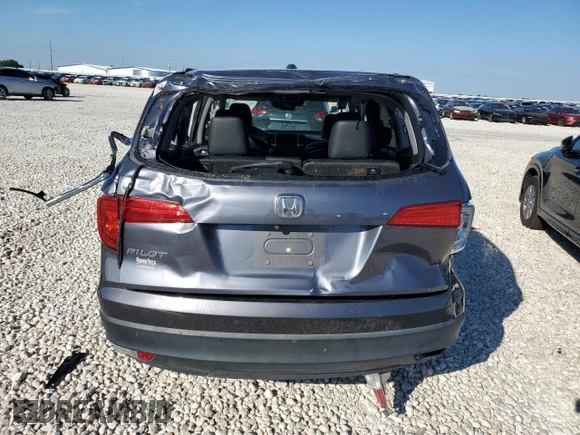 2018 Honda Pilot EX-L с VIN 5FNYF5H6XJB008231, выставлен на аукционе Copart как лот 70389974 с пробегом Не указан миль и Списание • Salvage title. История ставок и продаж доступна на DreamBid. Изображение 6.