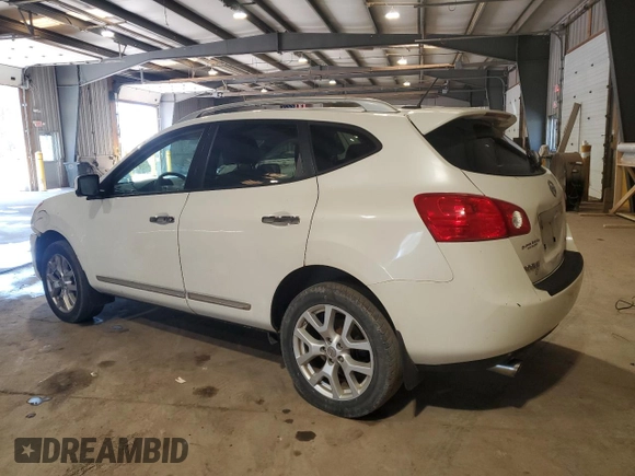 2012 Nissan Rogue S with VIN JN8AS5MV9CW401263, listed as a Copart auction lot 52670305 with 168,704 mi miles and Salvage Title. Bid and sale history available at DreamBid. Image 2.