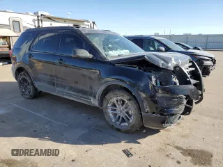 2017 Ford Explorer with VIN 1FM5K8B86HGD87332, listed as a Copart auction lot 77279364 with 107,107 mi miles and Salvage Title. Bid and sale history available at DreamBid. Image 4.