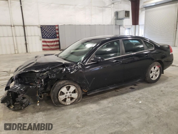 2010 Chevrolet Impala LT with VIN 2G1WB5EK2A1196002, listed as a Copart auction lot 53734795 with 179,806 mi miles and Salvage Title. Bid and sale history available at DreamBid. Image 1.