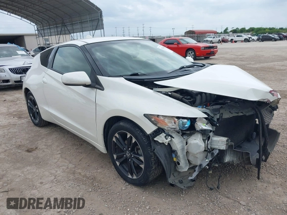 2015 Honda CR-Z EX z VIN JHMZF1D61FS001373, wystawiony jako IAAI lot #42116705 z przebiegiem 121 280 mil mil oraz . Historia ofert i sprzedaży dostępna na DreamBid. Obrazek 1.