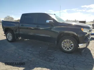 2023 Chevrolet Silverado 1500 LT with VIN 3GCPACEK0PG201605, listed as a Copart auction lot 45606365 with 58,692 mi miles and Salvage Title. Bid and sale history available at DreamBid. Image 4.