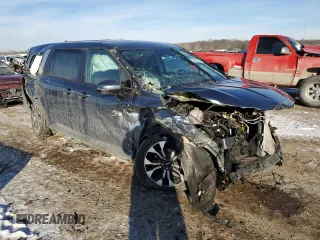 2022 Kia Carnival EX with VIN KNDNC5H3XN6138075, listed as a Copart auction lot 38982654 with 0 mi miles and Salvage Title. Bid and sale history available at carsss.com. Image 4.