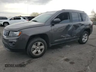 2017 Jeep Compass Sport with VIN 1C4NJCBA1HD118038, listed as a Copart auction lot 49056515 with 101,505 mi miles and Salvage Title. Bid and sale history available at carsss.com. Image 1.