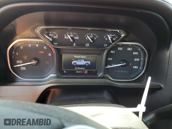 2021 GMC Sierra 1500 Elevation with VIN 3GTU9CETXMG303896, listed as a Copart auction lot 51157655 with 94,474 mi miles and Salvage Title. Bid and sale history available at DreamBid. Image 9.