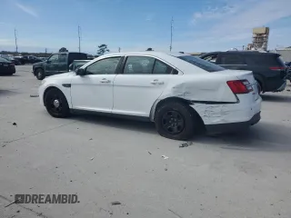 2017 Ford Police Interceptor Sedan with VIN 1FAHP2L89HG143663, listed as a Copart auction lot 46053765 with 88,219 mi miles and Salvage Title. Bid and sale history available at carsss.com. Image 2.