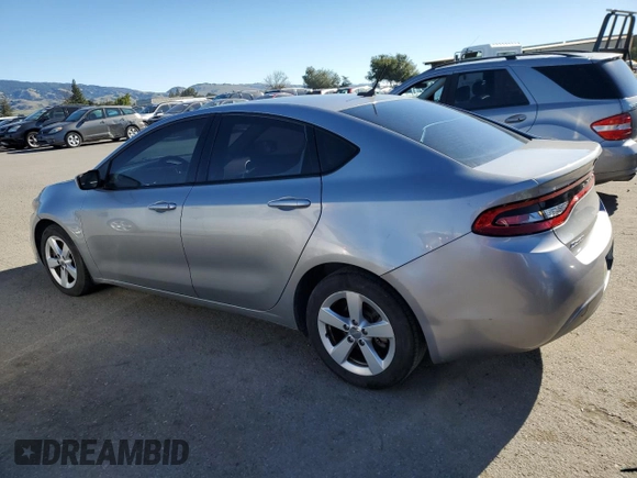 2015 Dodge Dart SXT with VIN 1C3CDFBH3FD199462, listed as a Copart auction lot 41679405 with 129,449 mi miles and Salvage Title. Bid and sale history available at DreamBid. Image 2.