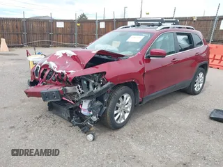2017 Jeep Cherokee Limited with VIN 1C4PJMDSXHW622175, listed as a IAAI auction lot 41862930 with 118,153 mi miles and . Bid and sale history available at DreamBid. Image 17.