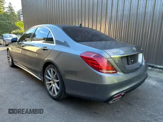2017 Mercedes-Benz S 550 with VIN WDDUG8FBXHA341129, listed as a Copart auction lot 44324725 with 64,190 mi miles and Clean Title. Bid and sale history available at carsss.com. Image 3.