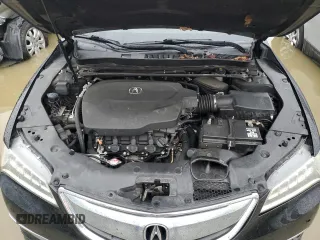 2015 Acura TLX V6 Advance with VIN 19UUB2F7XFA004587, listed as a Copart auction lot 86142474 with 0 mi miles and Salvage Title. Bid and sale history available at carsss.com. Image 12.