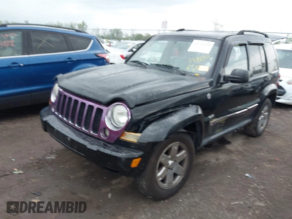 2007 Jeep Liberty Limited with VIN 1J4GL58K57W537151, listed as a IAAI auction lot 42124265 with 284,690 mi miles and . Bid and sale history available at DreamBid. Image 2.
