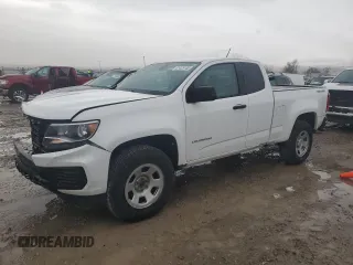 2021 Chevrolet Colorado 4WD Work Truck with VIN 1GCHTBEN8M1189832, listed as a Copart auction lot 41435145 with 136,488 mi miles and Salvage Title. Bid and sale history available at carsss.com. Image 1.