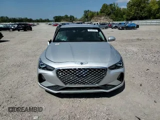 2019 Genesis G70 Advanced z VIN KMTG54LE3KU016950, wystawiony jako Copart lot #69569504 z przebiegiem 33 301 mil mil oraz Szkoda całkowita • Salvage title. Historia ofert i sprzedaży dostępna na DreamBid. Obrazek 11.