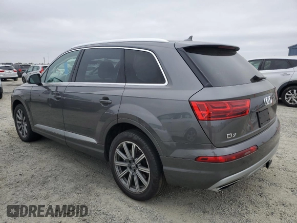 2019 Audi Q7 Premium with VIN WA1AAAF74KD008880, listed as a Copart auction lot 54277445 with 23,476 mi miles and Salvage title. Bid and sale history available at DreamBid. Image 2.