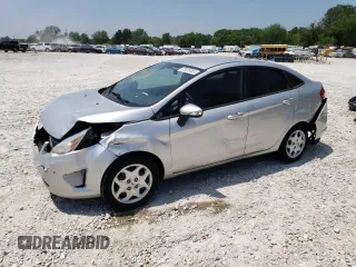2013 Ford Fiesta SE with VIN 3FADP4BJ0DM194452, listed as a Copart auction lot 52926463 with 157,885 mi miles and Salvage Title. Bid and sale history available at carsss.com. Image 1.