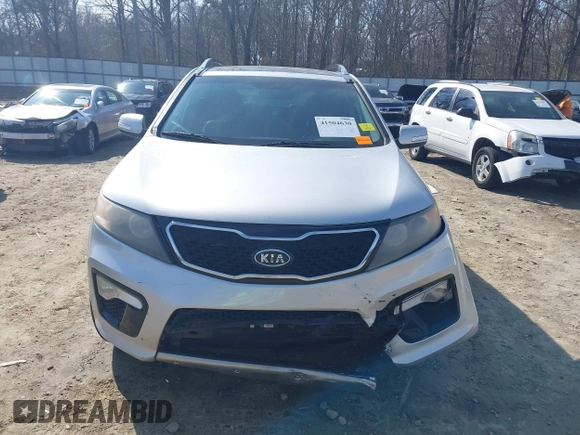2012 Kia Sorento SX with VIN 5XYKWDA23CG194617, listed as a IAAI auction lot 41504630 with 161,157 mi miles. Bid and sale history available at carsss.com. Image 12.
