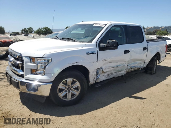 2017 Ford F-150 XL with VIN 1FTEW1CG3HKC66146, listed as a Copart auction lot 60048465 with 154,679 mi miles and Salvage title. Bid and sale history available at DreamBid. Image 1.