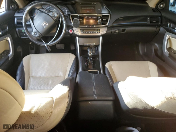 2014 Honda Accord Coupe EX-L with VIN 1HGCT1B87EA013229, listed as a Copart auction lot 43131245 with 173,182 mi miles and Salvage Title. Bid and sale history available at carsss.com. Image 8.
