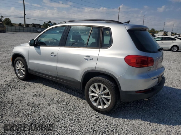2018 Volkswagen Tiguan with VIN WVGBV7AX8JK001137, listed as a Copart auction lot 48380965 with 61,131 mi miles and Non Repairable. Bid and sale history available at DreamBid. Image 2.