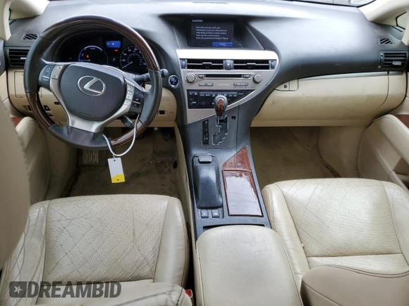 2013 Lexus RX 450h with VIN JTJZB1BA3D2008890, listed as a Copart auction lot 49958315 with 201,231 mi miles and Salvage title. Bid and sale history available at DreamBid. Image 8.
