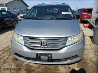 2011 Honda Odyssey EX-L with VIN 5FNRL5H6XBB095059, listed as a Copart auction lot 47368985 with 217,084 mi miles and Salvage Title. Bid and sale history available at carsss.com. Image 5.