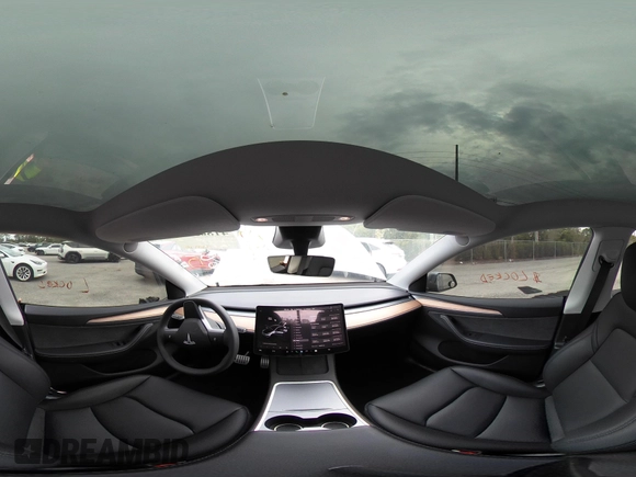 2024 Tesla Model Y Performance with VIN 7SAYGDEF3RA307468, listed as a IAAI auction lot 41805853 with 10,377 mi miles and . Bid and sale history available at DreamBid. Image 17.